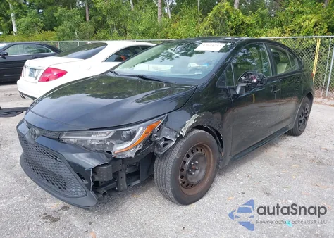 2021 Toyota Corolla Le from USA, damaged, VIN JTDEPMAE9MJ135190